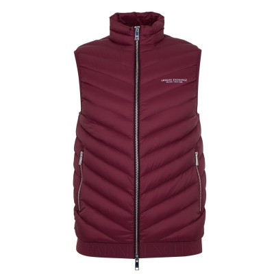 елек,облекла,на,разпродажба,мъжки,якета,armani,exchange,ax,gilet,sn99,wine,black