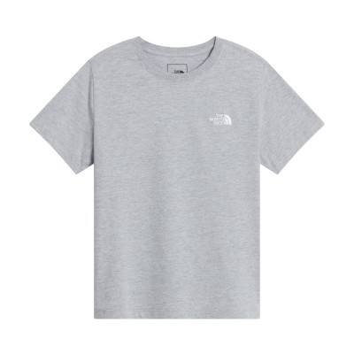 юношеска,тениска,детски,тениски,the,north,face,simple,dome,regular,fit,t,shirt,juniors,grey,hthr,cqo