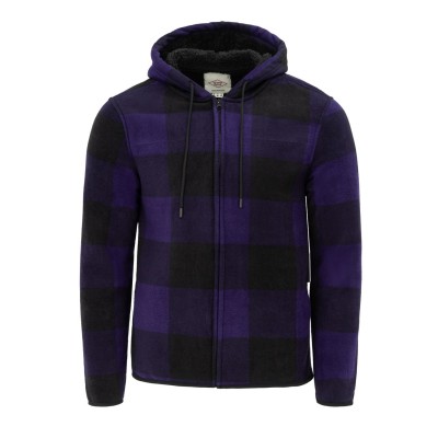 промоция,на,зимни,облекла,мъжки,якета,lee,cooper,zip,sherpa,sn99,purple