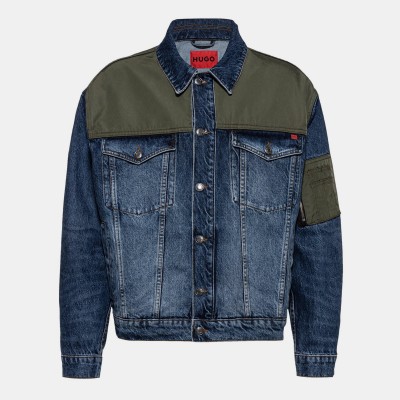 яке,мъжки,якета,hugo,men,s,denim,jacket,navy