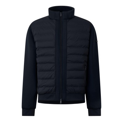 елек,guess,zavier,padded,sleeveless,gilet,smart,blue