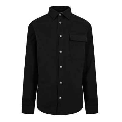 риза,с,дълъг,ръкав,облекла,на,разпродажба,мъжки,якета,palm,angels,men's,classic,logo,cotton,long,sleeve,oversized,fit,overshirt,black