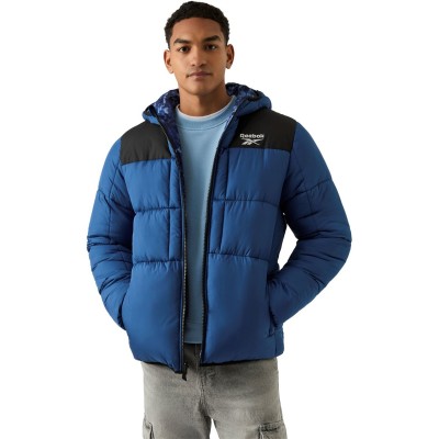 яке,мъжки,якета,мъжки,якета,и,палта,размер+,reebok,men's,revers,reversible,heavyweight,puffer,jacket,black,print