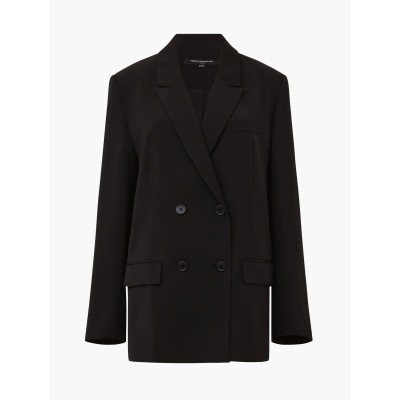 дамско,сако,дамски,якета,и,палта,french,connection,women,s,harrie,double,breasted,blazer,blackout
