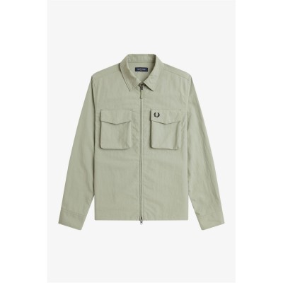 облекла,на,разпродажба,мъжки,якета,fred,perry,fred,rpstpzip,ovrsht,sn62,seagrass,m37