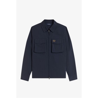 облекла,на,разпродажба,мъжки,якета,fred,perry,men's,overshirt,navy,608