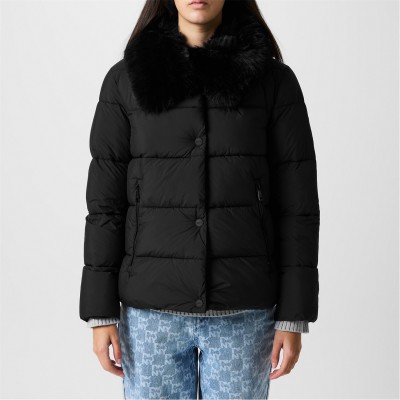 яке,дамски,якета,и,палта,dkny,puffer,jacket,black