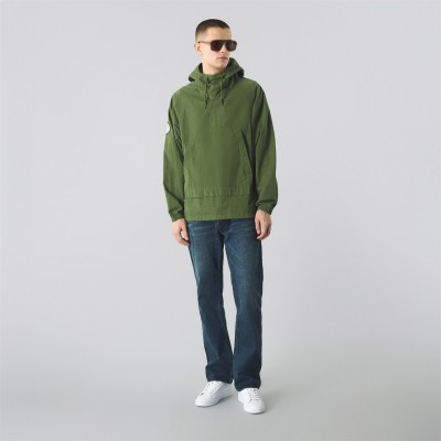 непромокаемо,яке,облекла,на,разпродажба,мъжки,якета,pretty,green,feltham,smock,rain,jacket,khaki