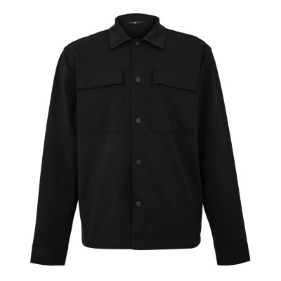 мъжки,якета,7,for,all,mankind,men,s,overshirt,dbl,knit,black