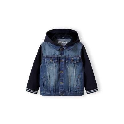 поларено,яке,детски,якета,и,палта,minoti,boys,denim,jacket,detachable,hood,fleece,sleeves,navy,blue,denim
