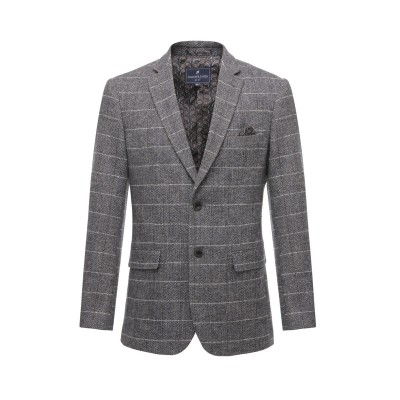 сако,промоция,на,зимни,облекла,мъжки,якета,harvey,and,jones,blazer,sn99,brwn,navy,chk