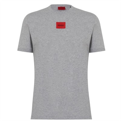 тениска,мъжки,тениски,hugo,diragolino,t,shirt,grey,029