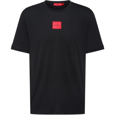 тениска,мъжки,тениски,hugo,hugo,boss,diragolino,t,shirt,black,001
