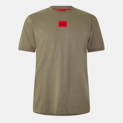 тениска,облекла,на,разпродажба,мъжки,тениски,hugo,mens,regular,fit,diragolino,t,shirt,med,grey,032