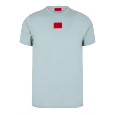 тениска,облекла,на,разпродажба,мъжки,тениски,hugo,diragolino,t,shirt,open,grey