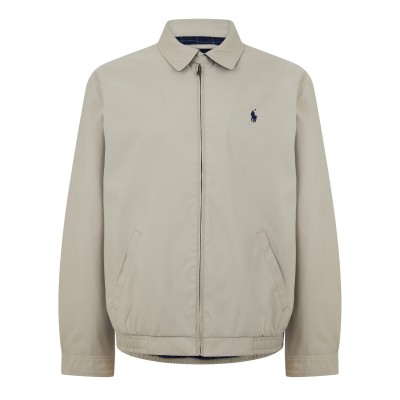 яке,мъжки,якета,polo,ralph,lauren,men's,bi,swing,cotton,water,resistant,harrington,jacket,beige