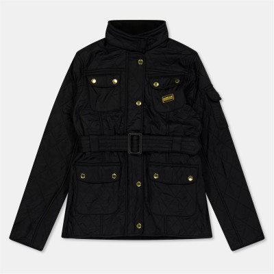 яке,детски,3/4,панталони,barbour,international,kids',polarquilt,water,resistant,long,sleeve,quilted,jacket,black,bk91