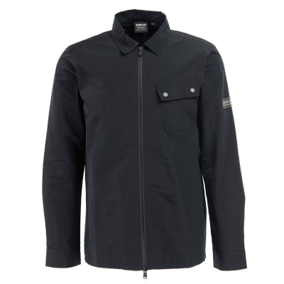 barbour,international,skyline,overshirt,black,bk31