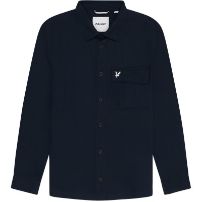 облекла,на,разпродажба,мъжки,якета,lyle,and,scott,lyle,overshirt,sn51,midnight,x203