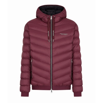 яке,мъжки,якета,armani,exchange,giacca,piumino,puffer,jacket,wine,44al
