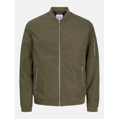 яке,мъжки,якета,мъжки,якета,и,палта,размер+,jack,and,jones,men's,rush,water,resistant,long,sleeve,bomber,jacket,dusty,olive