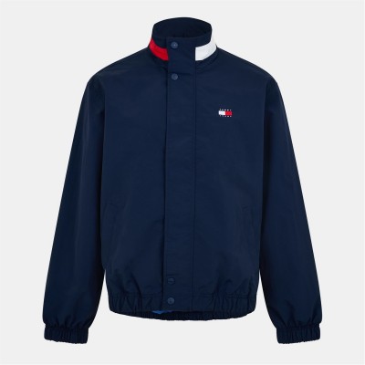 яке,мъжки,якета,tommy,jeans,men's,dna,collar,ribbed,bomber,jacket,night,navy