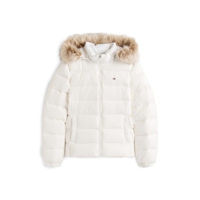 яке,дамски,якета,и,палта,tommy,jeans,essential,puffer,jacket,ecru