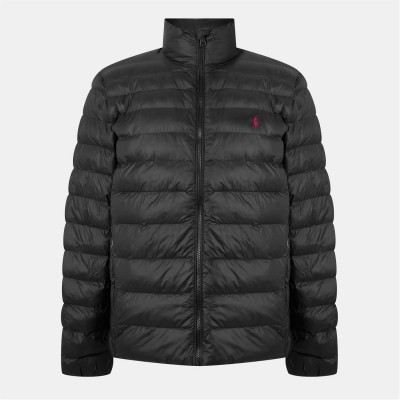 яке,облекла,на,разпродажба,мъжки,якета,polo,ralph,lauren,men's,terra,water,resistant,primaloft,short,puffer,jacket,polo,black