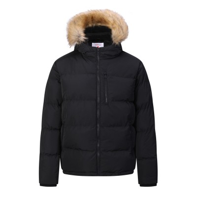 мъжко,яке,мъжки,якета,soulcal,2,zip,bubble,jacket,mens,black