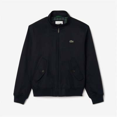 яке,облекла,на,разпродажба,мъжки,якета,lacoste,twill,harrington,jacket,abysm,hde