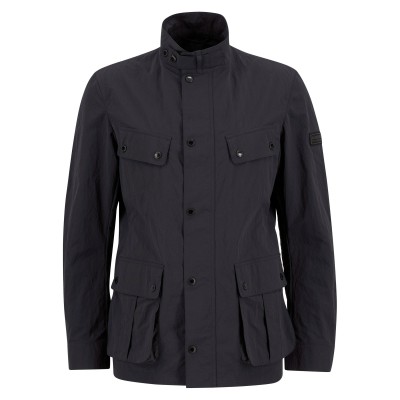 яке,мъжки,якета,barbour,international,mens,modern,duke,showerproof,jacket,black,bk11
