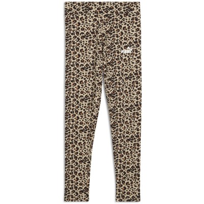 клин,puma,kids,animal,print,leggings,toasted,almond