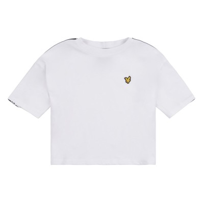 юношеска,тениска,детски,облекла,lyle,and,scott,tape,box,t,shirt,juniors,bright,white