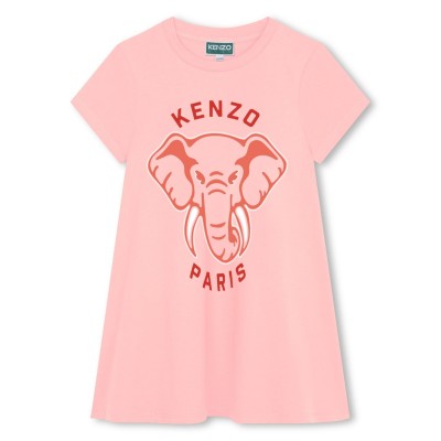 тениска,детски,3/4,панталони,kenzo,kids',logo,t,shirt,dress,pink,46t