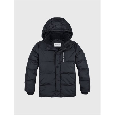 юношеско,яке,детски,облекла,calvin,klein,jeans,essential,puffer,jacket,junior,ck,black,beh