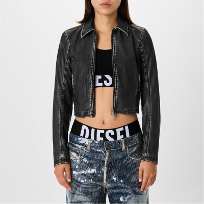 къси,панталони,дамски,якета,и,палта,diesel,women's,denim,relaxed,knee,length,shorts,grey