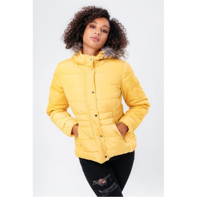 палто,дамски,жилетки,hype,shrt,coat,w,fur,ld99,mustard
