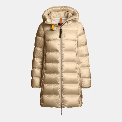 яке,дамски,якета,и,палта,parajumpers,women's,marion,hooded,duck,down,water,resistant,short,puffer,jacket,sunkissed,253