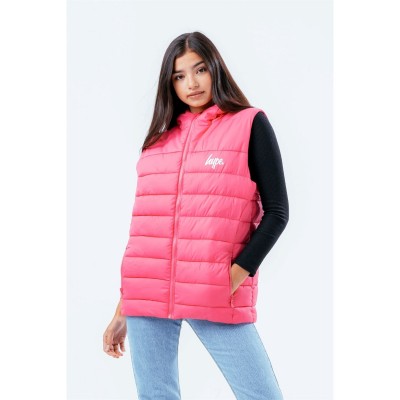 елек,дрехи,за,училище,детски,якета,и,палта,hype,gilet,l,q,jn99,pink