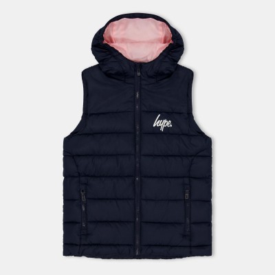 елек,детски,якета,и,палта,hype,kids,detachable,hood,gilet,multi