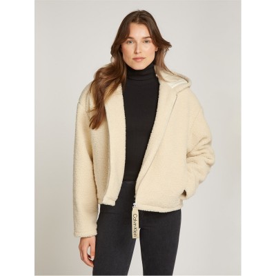 яке,дамски,якета,и,палта,calvin,klein,jeans,sherpa,jacket,harbor,haze
