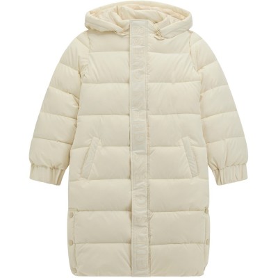 юношеско,яке,детски,облекла,guess,padded,zip,jacket,juniors,cream,g012