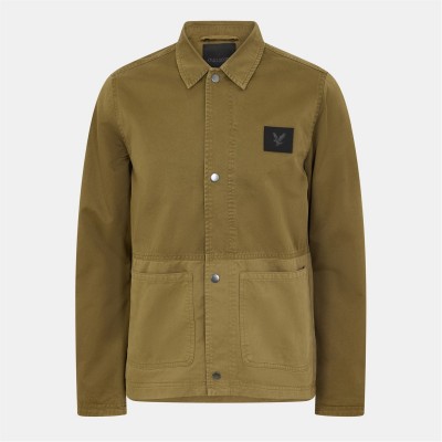 яке,мъжки,якета,lyle,and,scott,panelled,jacket,desert,sage