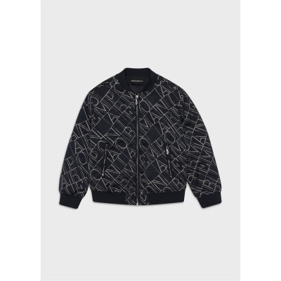 яке,детски,облекла,emporio,armani,bomber,jacket,black,multi