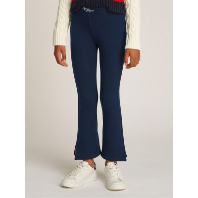 клин,tommy,hilfiger,kids,varsity,flare,leggings,navy,c1g