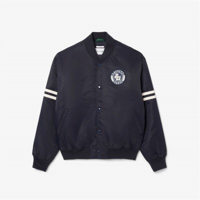 яке,облекла,на,разпродажба,мъжки,якета,lacoste,men's,water,repellent,varsity,jacket,navy,hde