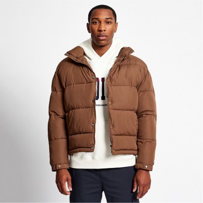 яке,мъжки,якета,madison,barclay,men's,bowery,mock,down,quilted,jacket,chocolate