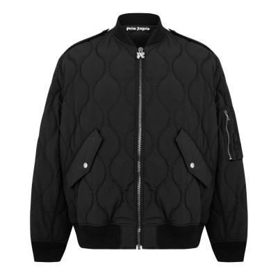 яке,мъжки,якета,palm,angels,monogram,bomber,jacket,black,white