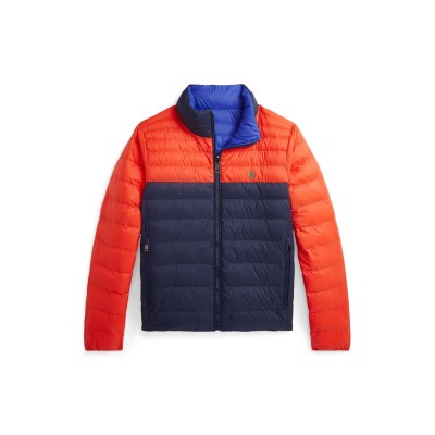 яке,детски,3/4,панталони,polo,ralph,lauren,kids',p,layer,2,reversible,waterproof,long,sleeve,short,puffer,jacket,multi