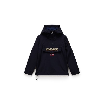 детски,3/4,панталони,napapijri,kids',rainforest,stormy,weather,weather,resistant,rain,anorak,blue,marine,176